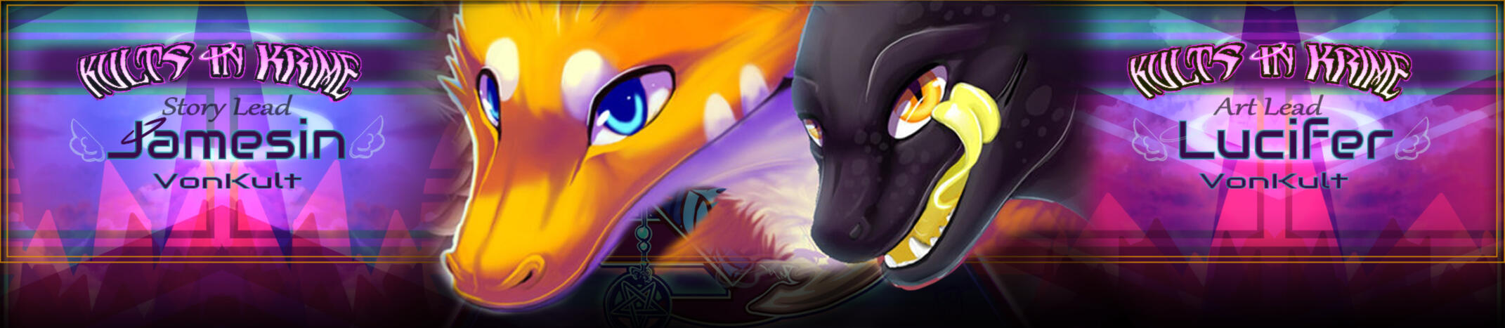 Kults In Krime, The Joint Art Of Lucifer and Jamesin VonKult